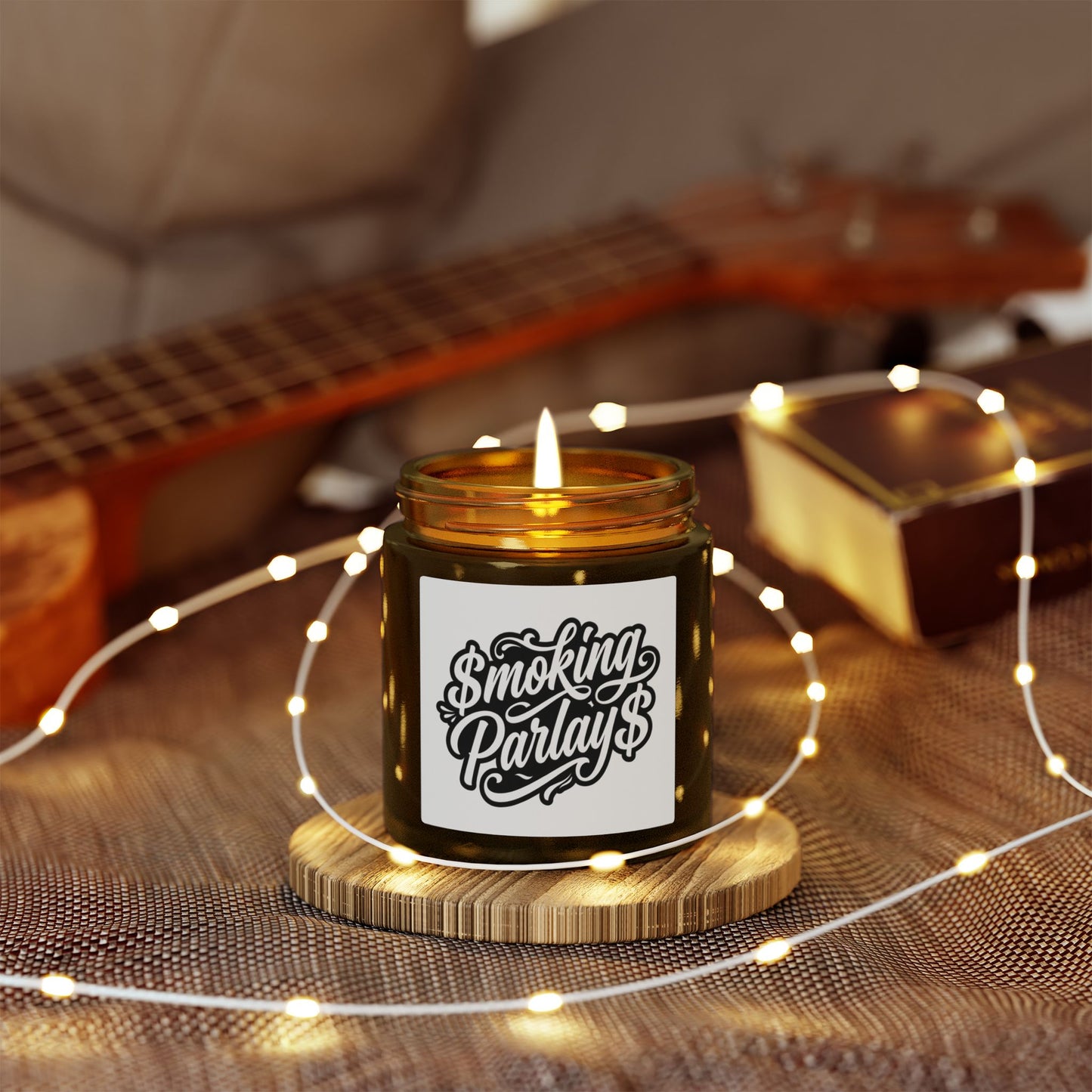 Scented Candles, Coconut Apricot Wax (4oz, 9oz)